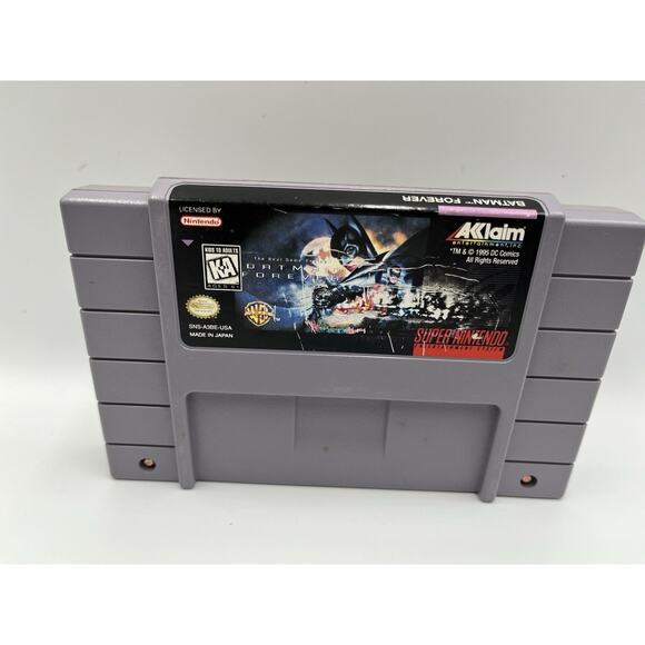 Batman Forever (Super Nintendo, SNES) - Authentic - Picture 2 of 6